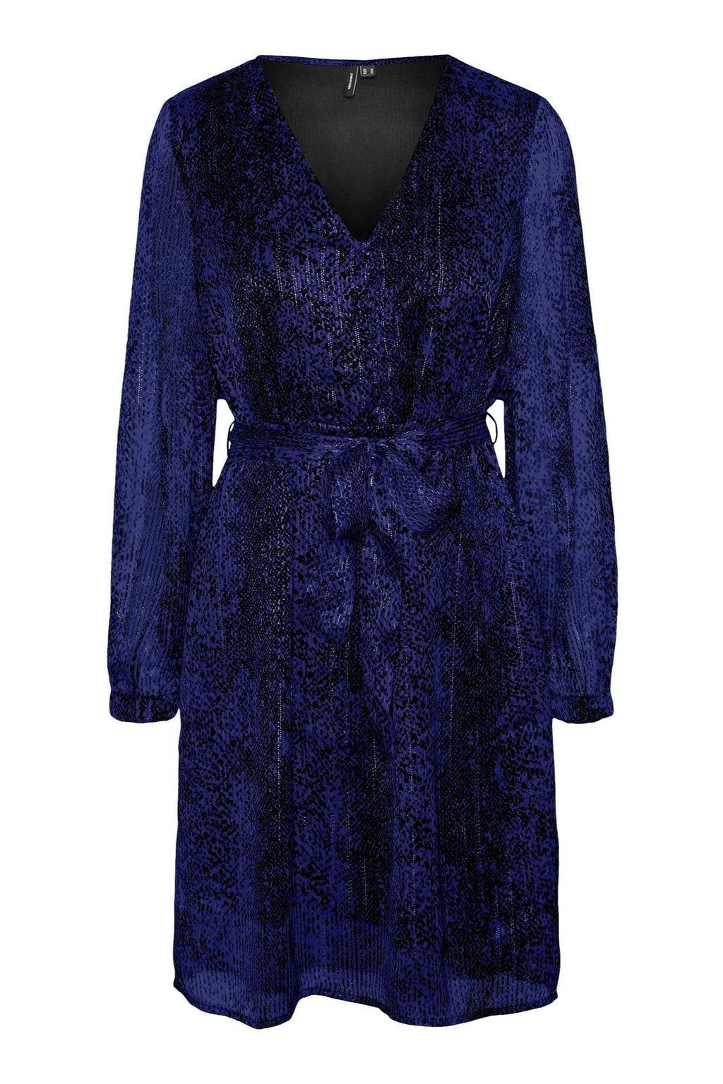 Nala V-neck Kjole - Sodalite Blue