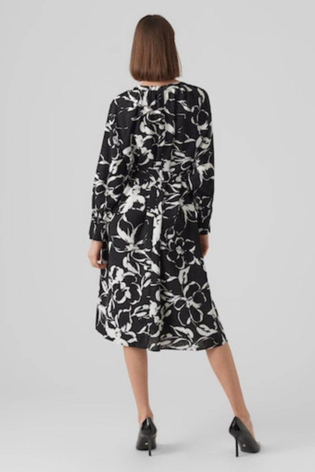 Polliana Maxi Kjole - Fleur noire