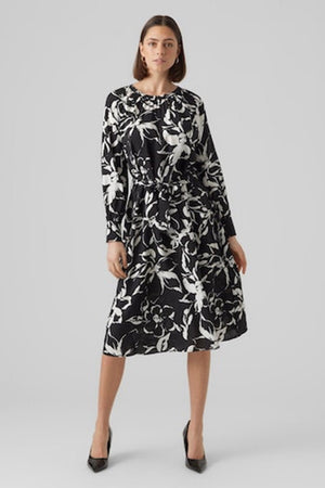 Polliana Maxi Kjole - Fleur noire