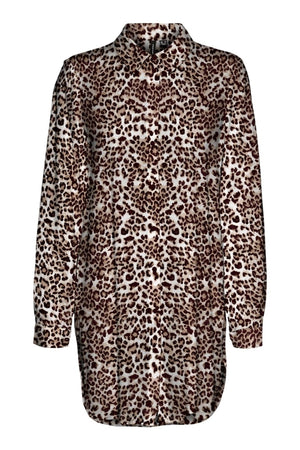 Easy Long Shirt - Tan