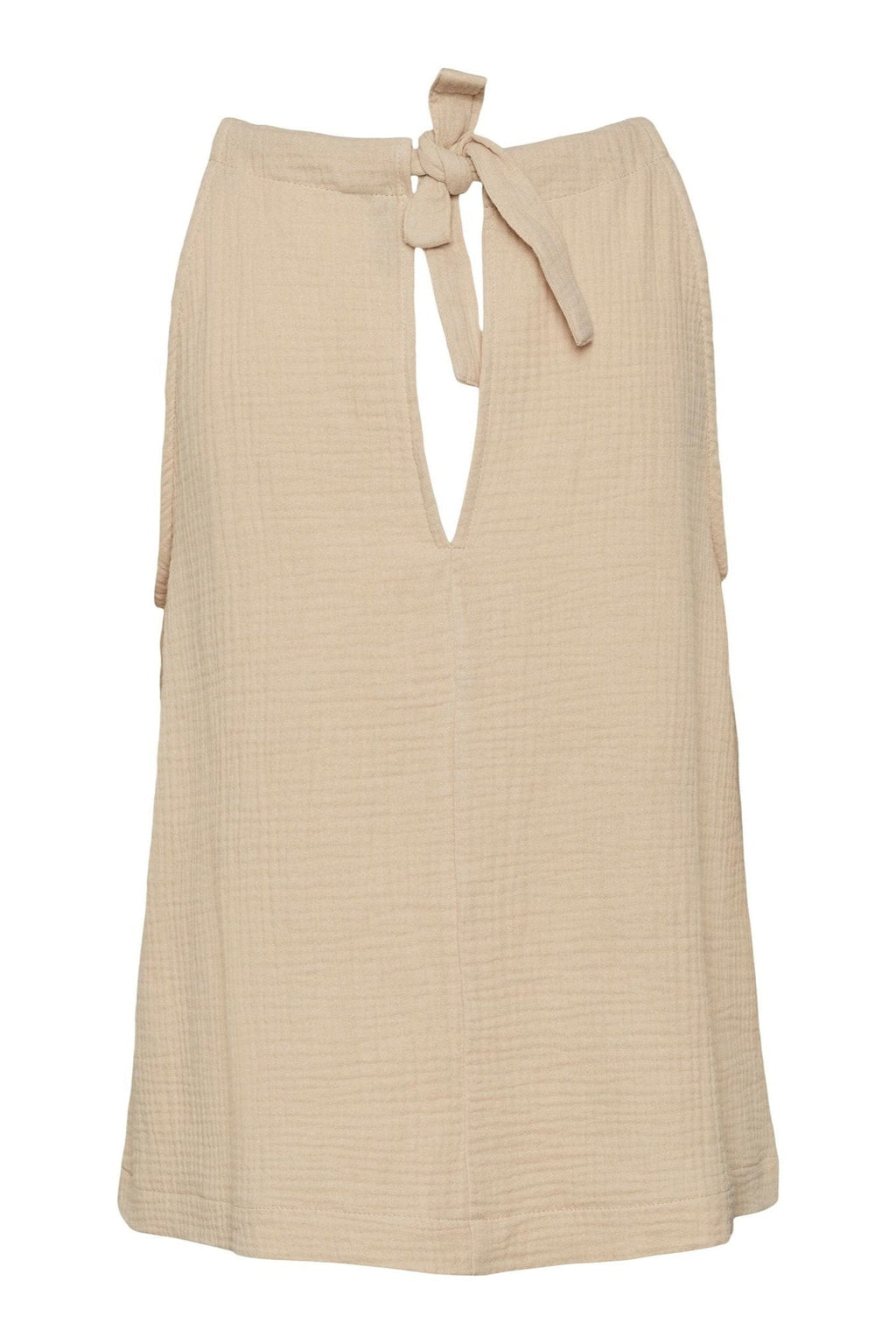 Natali Halterneck Top - Irish Cream