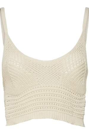 Justine Cropped Top - bouleau