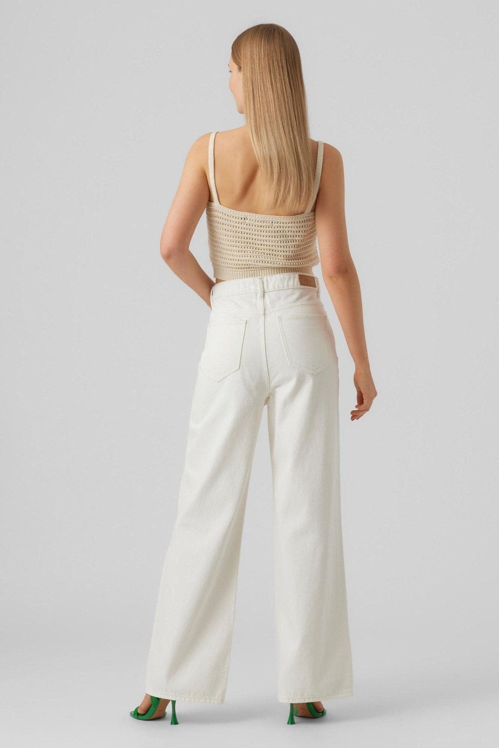 Justine Cropped Top - bouleau