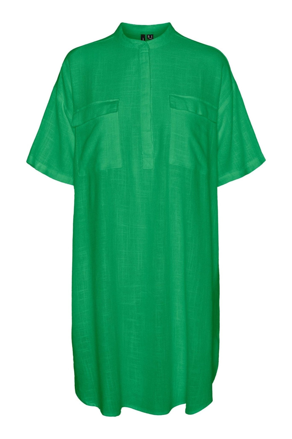 Line Mini Dress - Bright Green