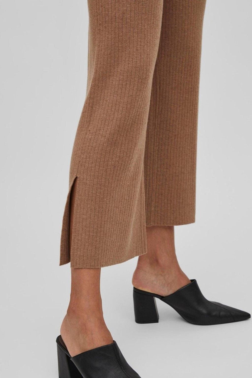 Pantalon évasé kasley - noix de coco grillée