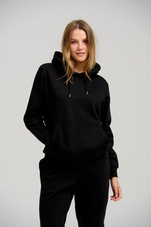 Basic Sweatsuit with Hoodie (Black) - Package Deal (Women)