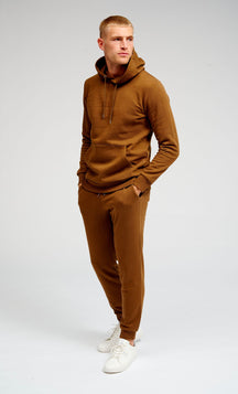Basic Swewnsuit avec sweat à capuche (marron) - Forme d'emballage