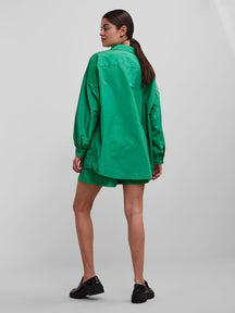 Chrilina Oversadized Shirt - Simple Green