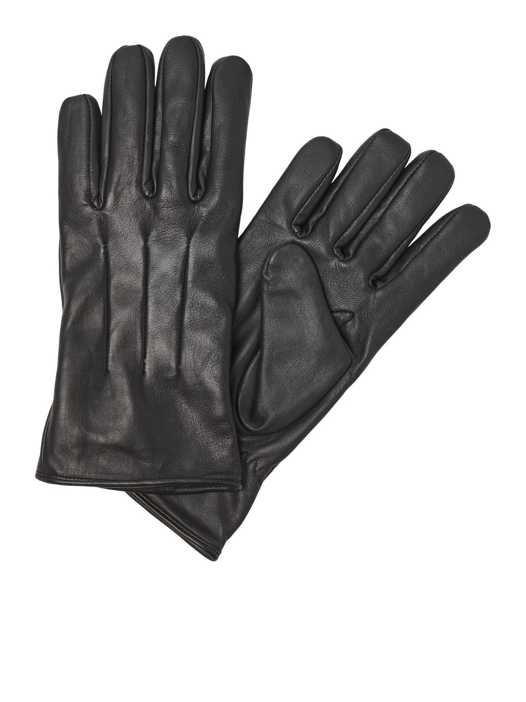 Classic Leather Gloves - Black