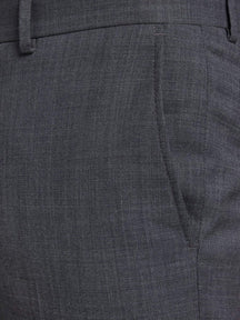 Pantalon de costume classique mince - gris foncé