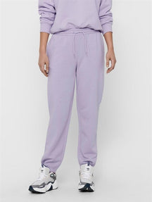 Pantalon de survêtement confortable - Purple pastel