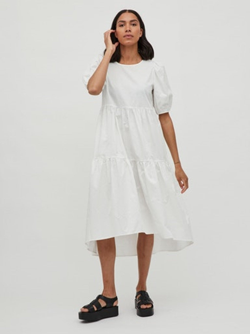 Donna 2/4 robe - blanc