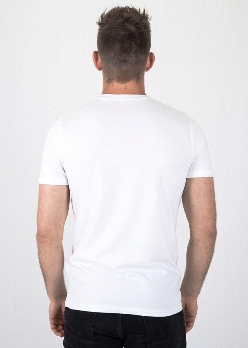 Premium T-shirt musculaire - blanc