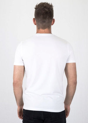 Premium T-shirt musculaire - blanc