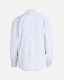 Chemise à rayures imina - bleu / blanc