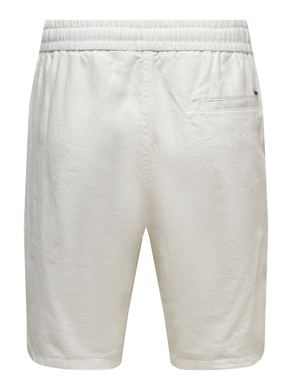 Shorts en lin Linus - blanc brillant