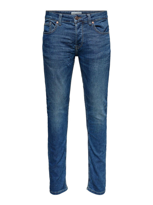 Loom Stretch Jeans - Blue denim - TeeShoppen Group™ - Jeans - Only & Sons