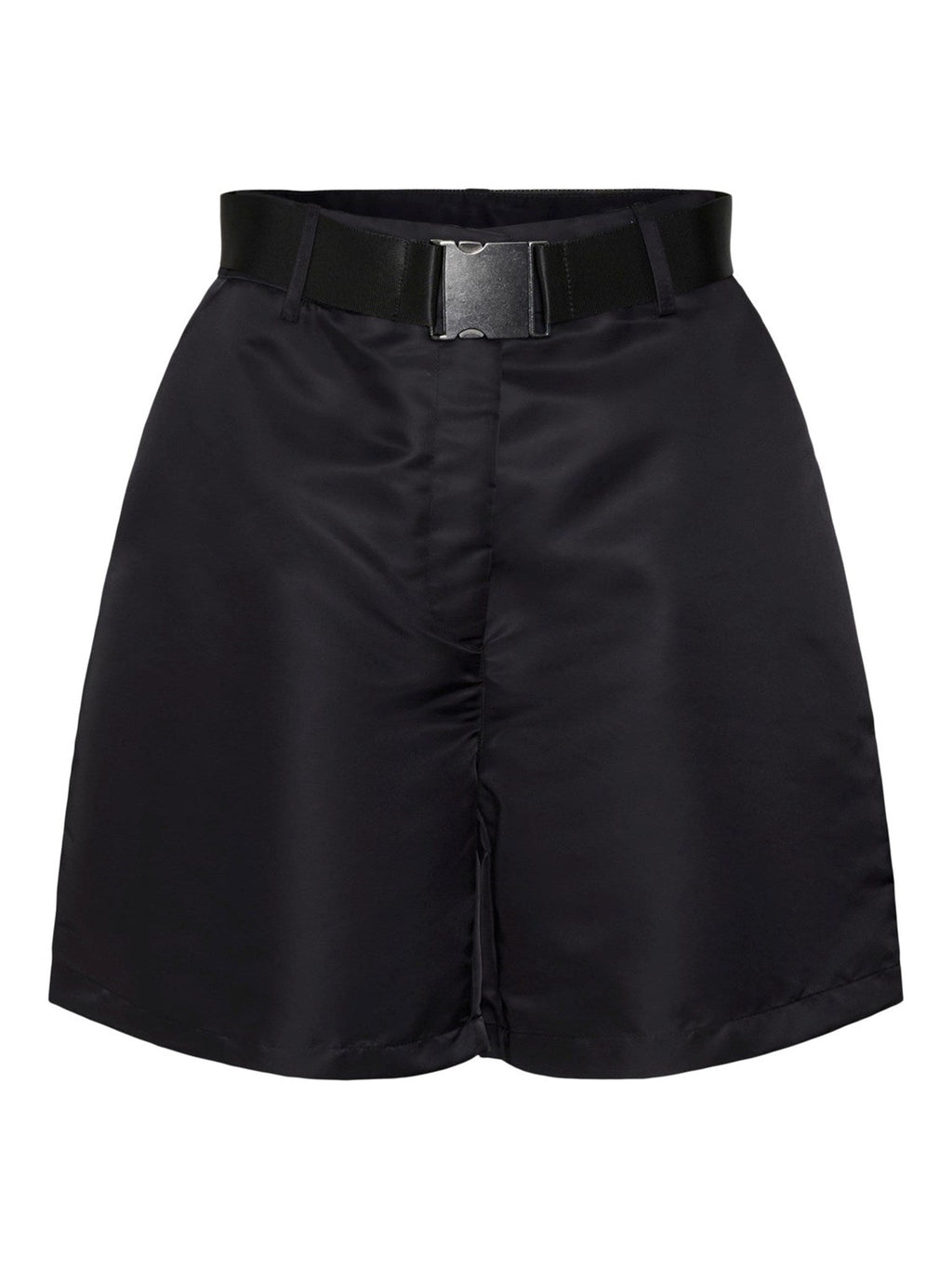 Taille haute Neco Shorts - Noir