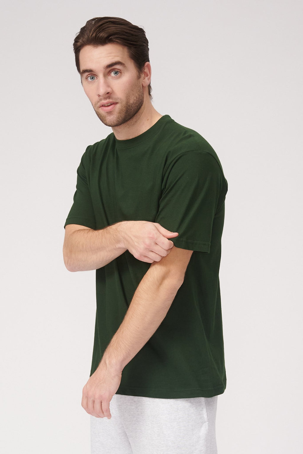 T-shirt surdimensionné - vert foncé