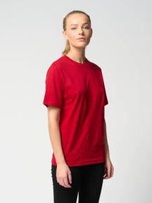 T-shirt surdimensionné - rouge