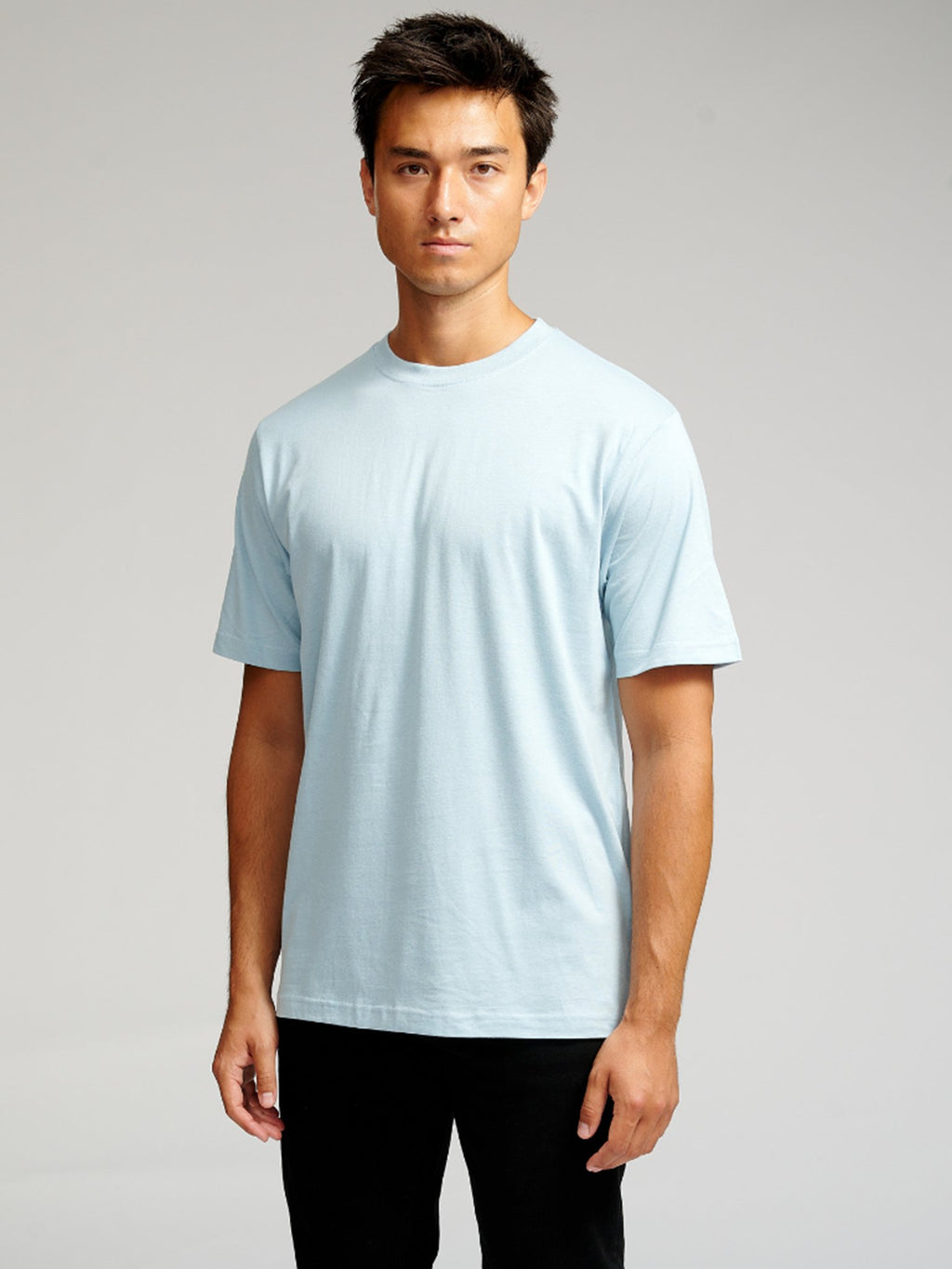 T-shirt surdimensionné - Bleu ciel