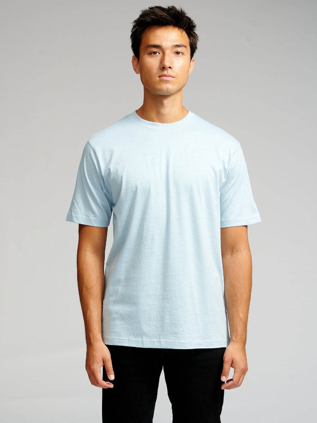 T-shirt surdimensionné - Bleu ciel