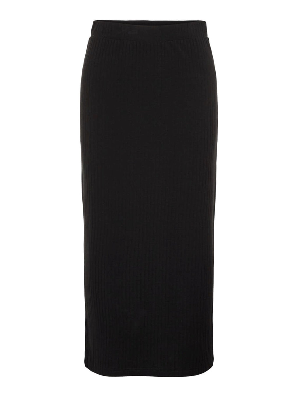 PCKYLIE mw midi skirt - Black