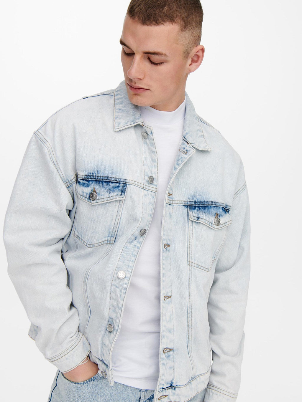 Rick Denim Jacket - Blue Denim