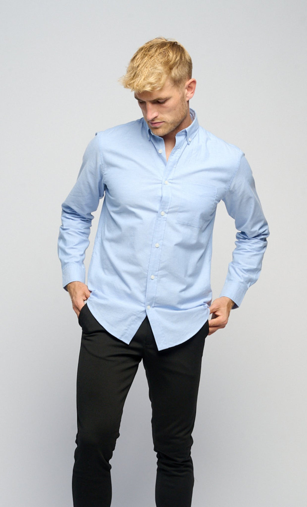 The Original Performance Oxford Shirt ™ ️ - Bleu en cachemire