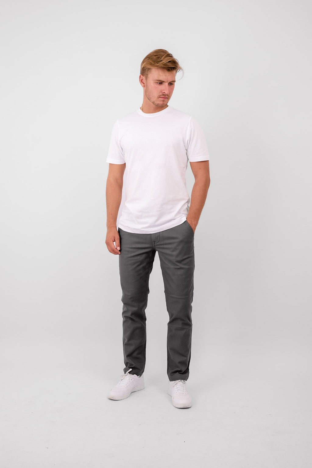 La performance originale Structure Pantalon (régulier) - gris foncé